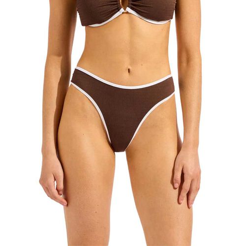 Seafolly Beach Bound High Leg Bikini Bottom
